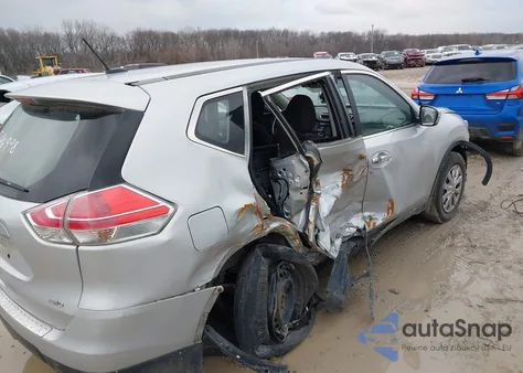 2015 Nissan Rogue S из США, поврежденный, VIN KNMAT2MV5FP546998